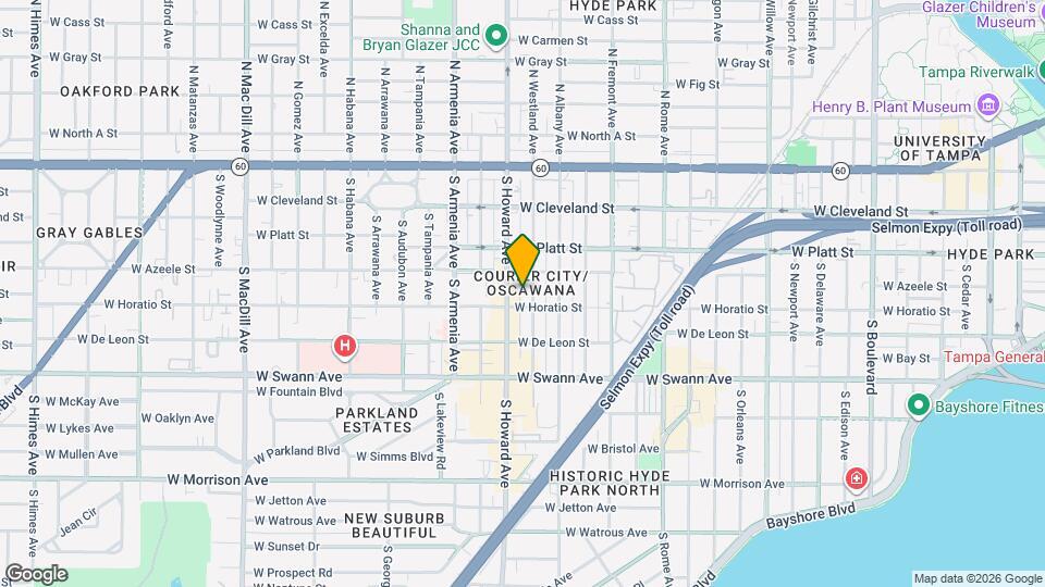 409 S Westland Ave Map and Location Details