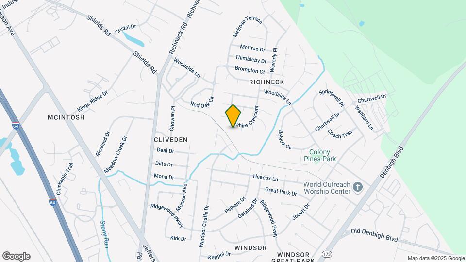 412 Oxburgh Pl Map and Location Details