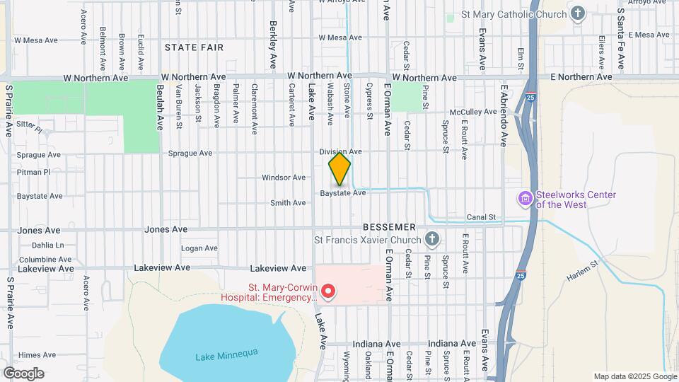 1544 Wabash Ave Mapa y Detalles de la Ubicación