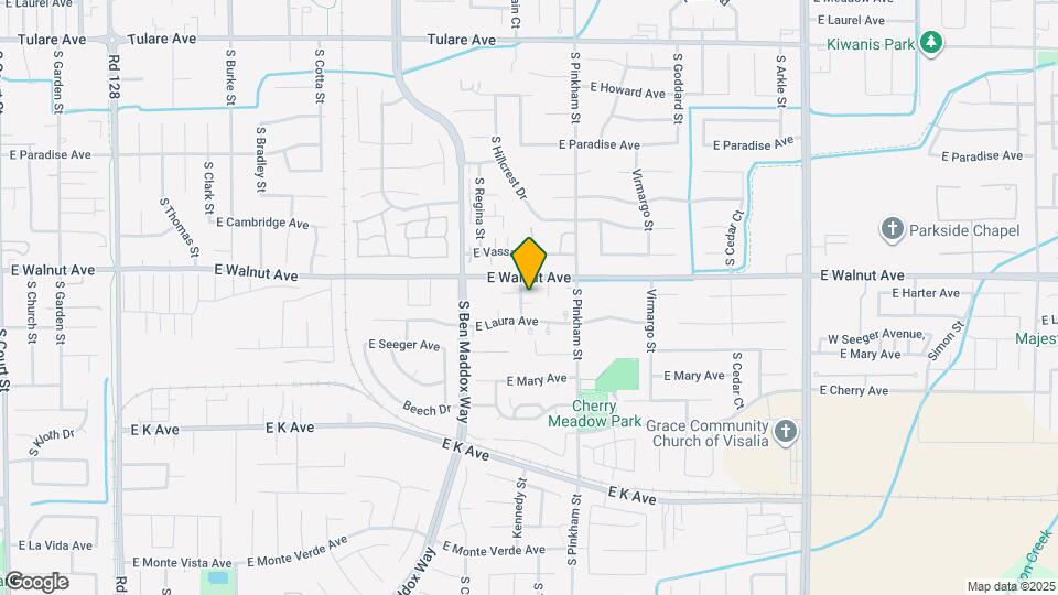 2034 S Cain St Map and Location Details