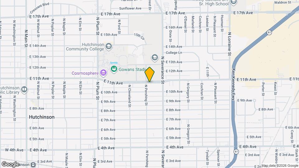 803 E 11th Ave Mapa y Detalles de la Ubicación