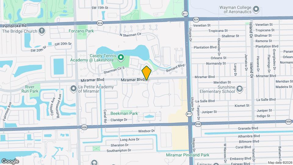 2526 SW 83rd Terrace Map and Location Details