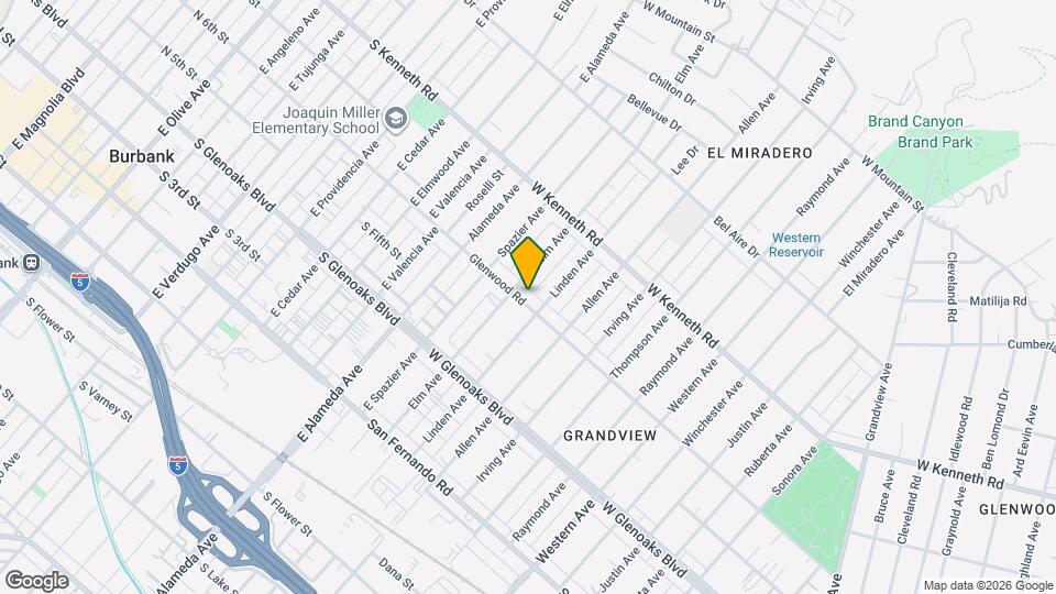 1945 Glenwood Rd Mapa y Detalles de la Ubicación