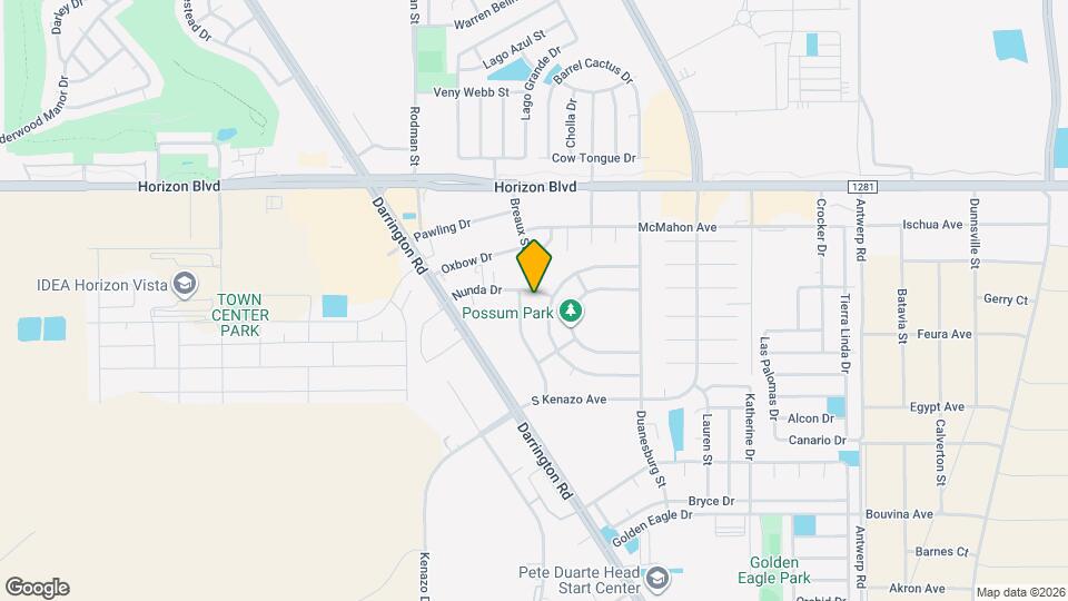 15002 Nunda Dr Map and Location Details