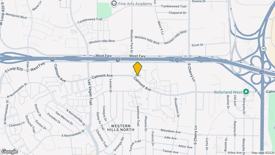 8300 Calmont Ave, Unit Office Mapa y Detalles de la Ubicación