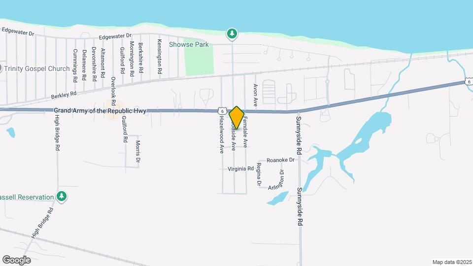 585 Woodside Ave Mapa y Detalles de la Ubicación