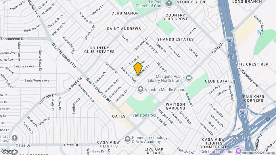 3064 Albany Dr Map and Location Details