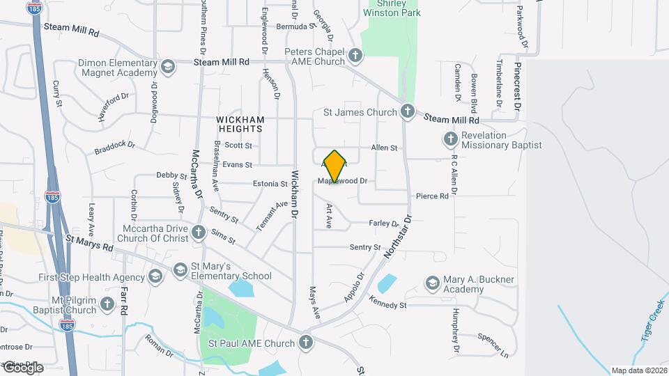 4846 Maplewood Dr Map and Location Details