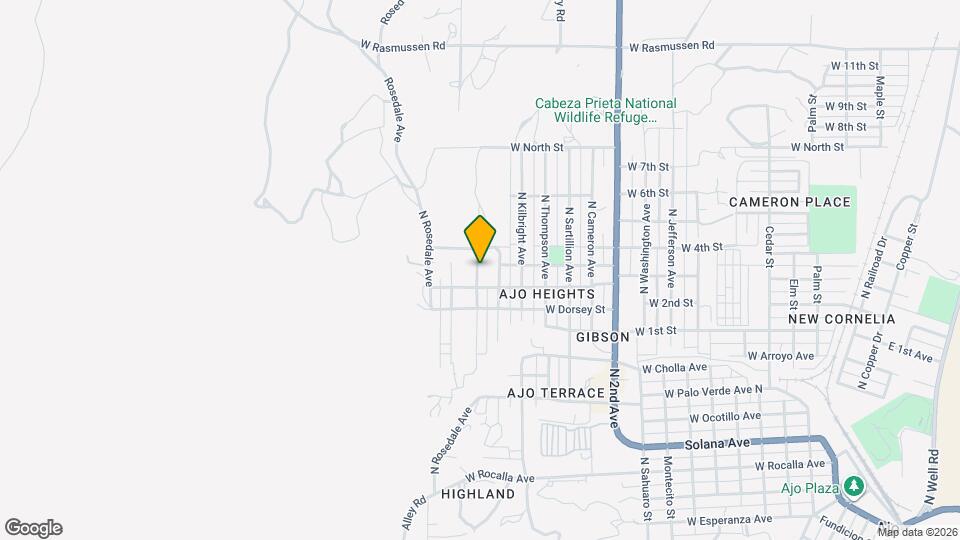 1040 N Lyons Ave Map and Location Details