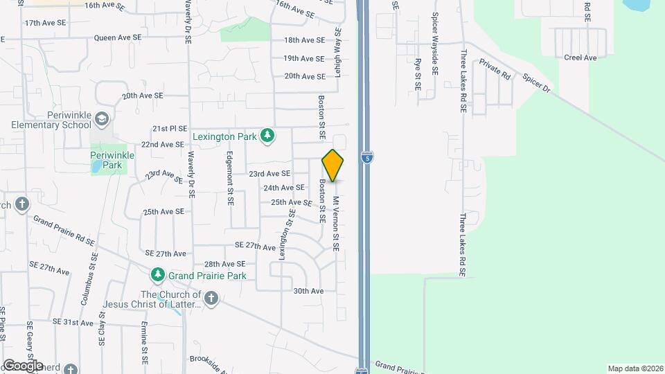 2412 Mount Vernon St SE Mapa y Detalles de la Ubicación