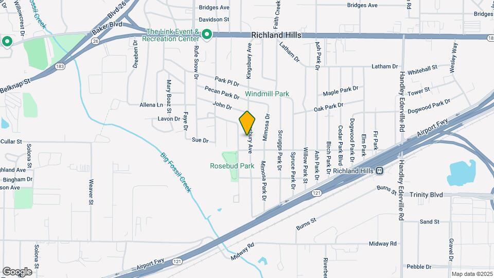 2817 Kingsbury Ave Mapa y Detalles de la Ubicación