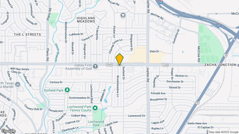 12332 Brookmeadow Ln Map and Location Details