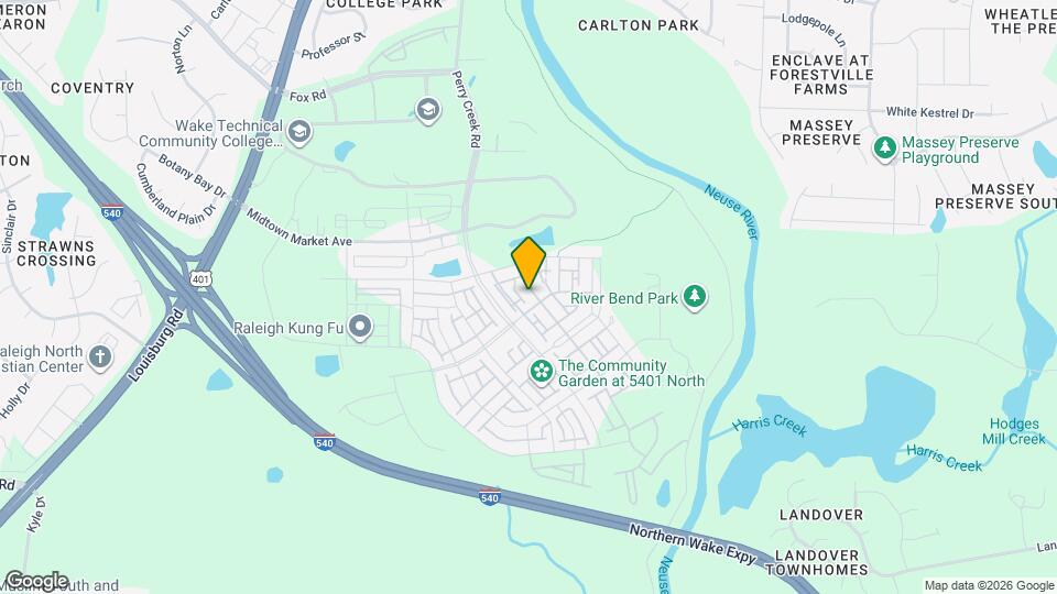 6605 Truxton Ln Map and Location Details