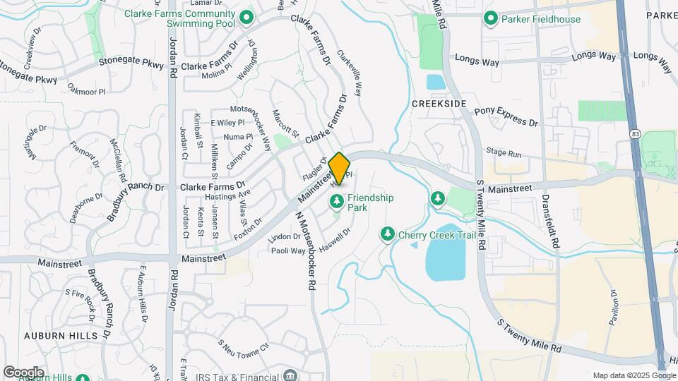 17627 Cornish Pl Map and Location Details