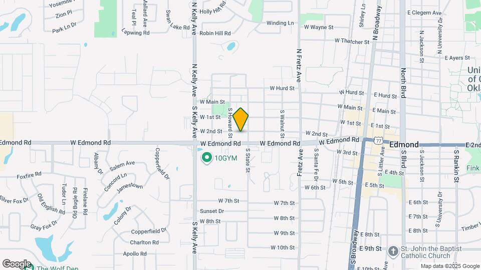 612 W 2nd St Map and Location Details