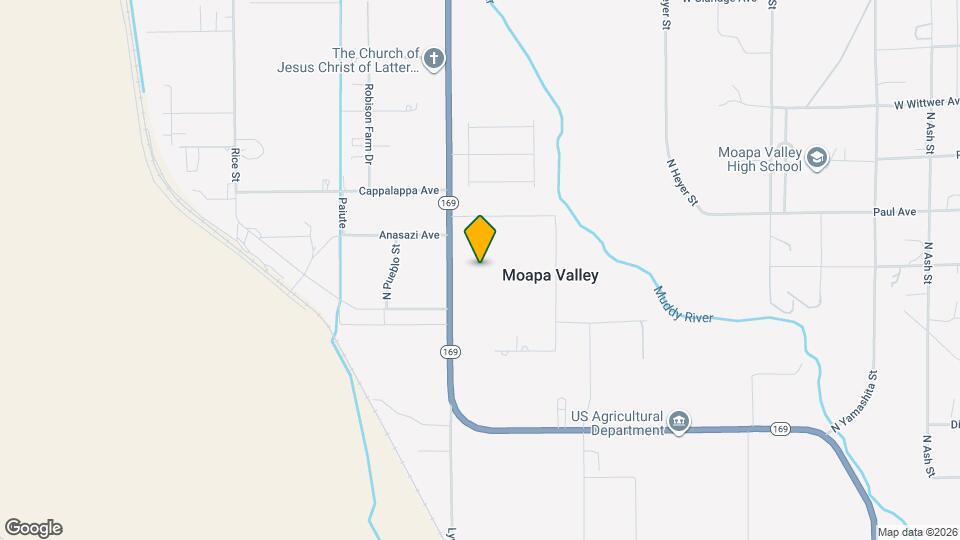 2200 N Moapa Valley Blvd Map and Location Details