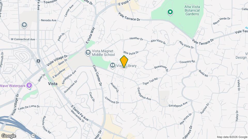 223 Vista Glen Ln Mapa y Detalles de la Ubicación