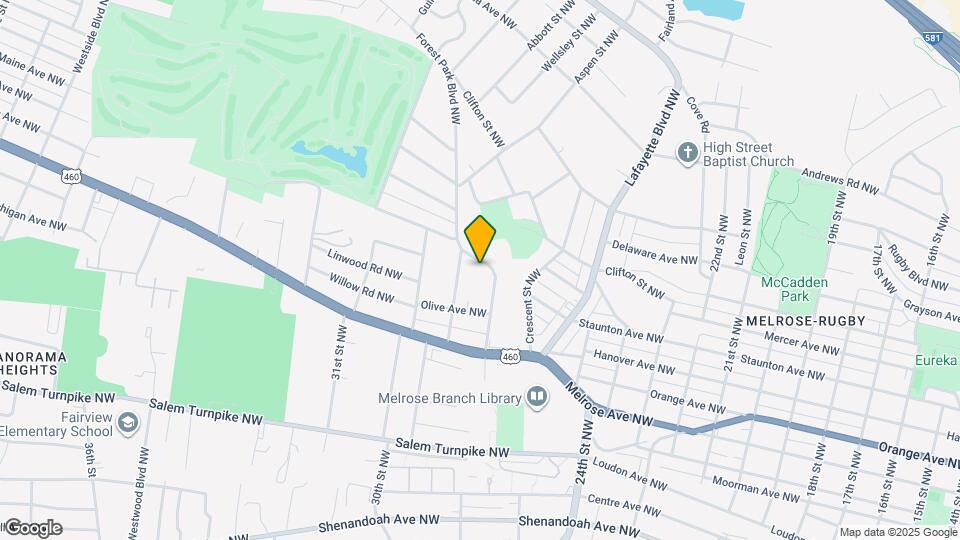 1052 Forest Park Blvd NW Map and Location Details