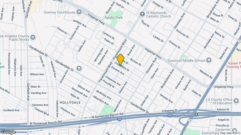 8050 Comolette St Map and Location Details