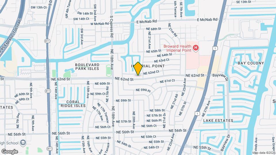 2031 NE 62nd St Map and Location Details