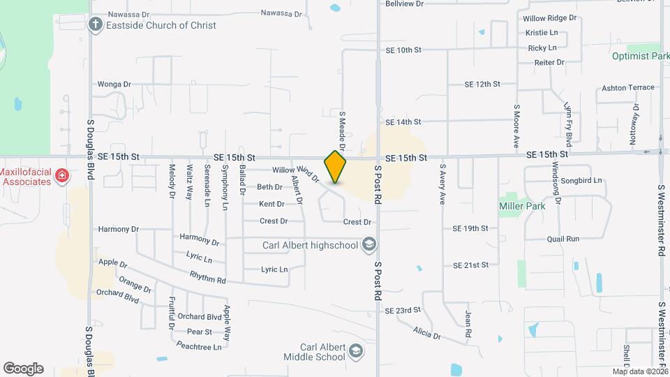 9845 Willow Wind Dr, Unit 201 Mapa y Detalles de la Ubicación