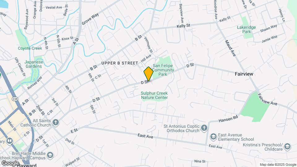 1837 D St Map and Location Details