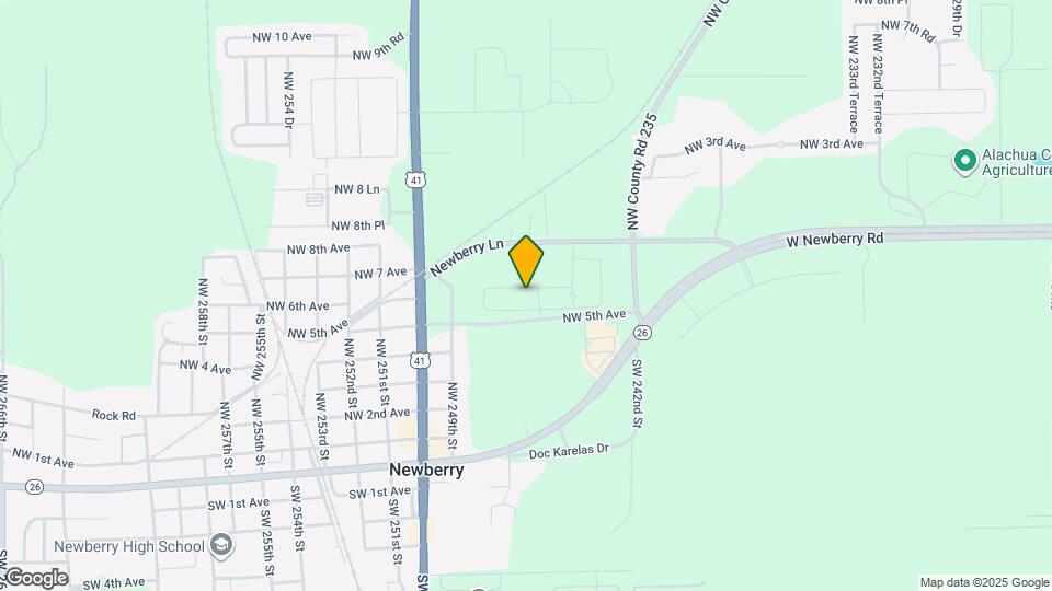 24569 NW 7th Ln Map and Location Details