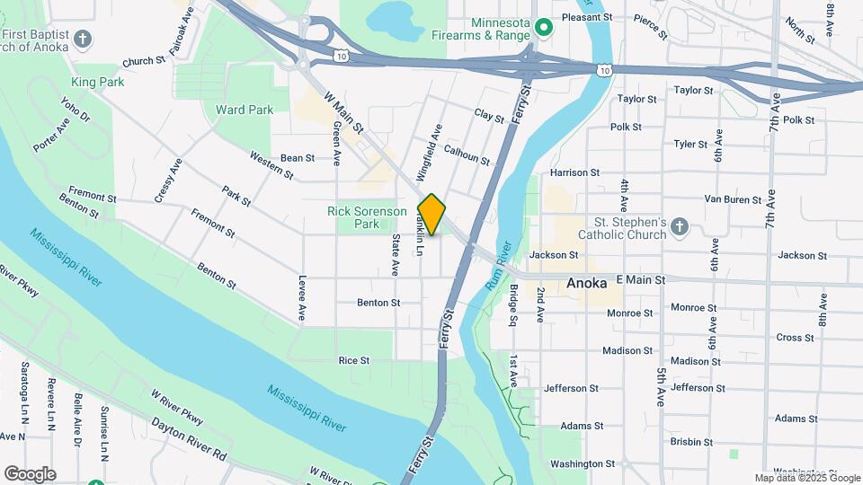 1933 Branch Ave Map and Location Details