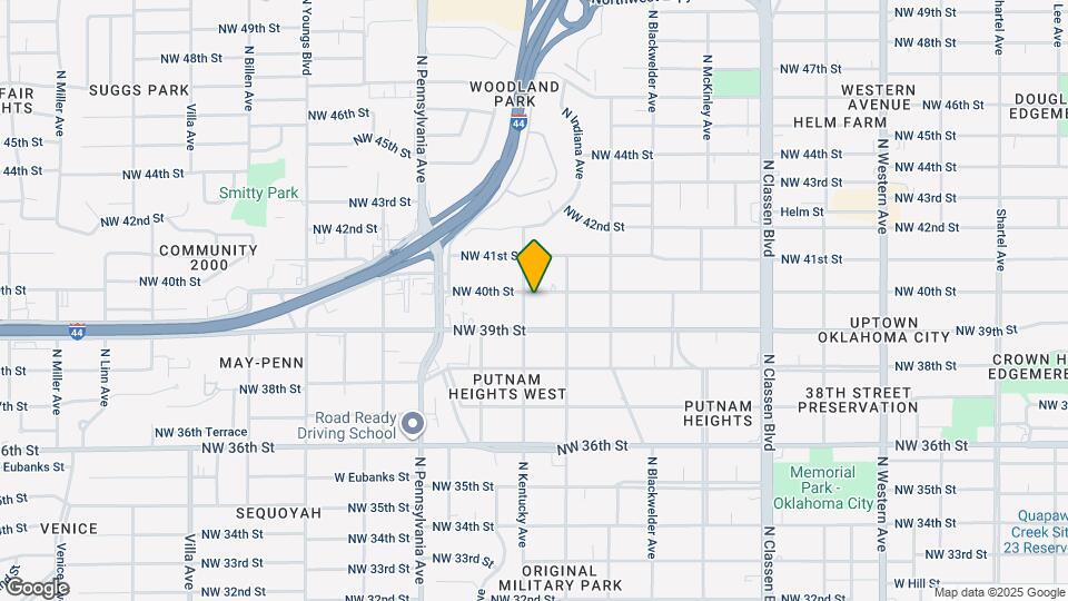 1828 NW 40th St Map and Location Details