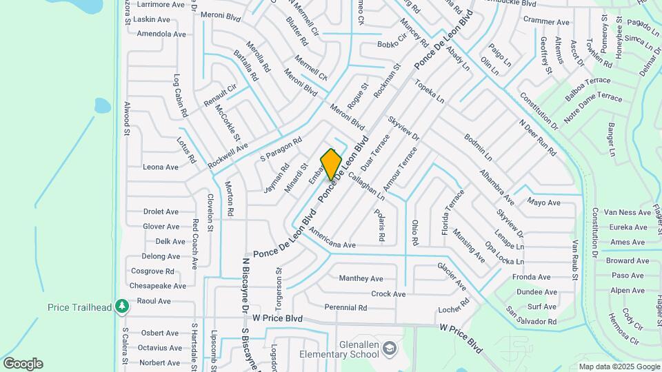 2747 Ponce De Leon Blvd Mapa y Detalles de la Ubicación