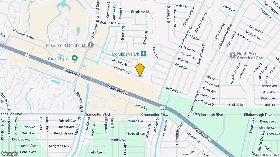4321 Mongite Rd Map and Location Details