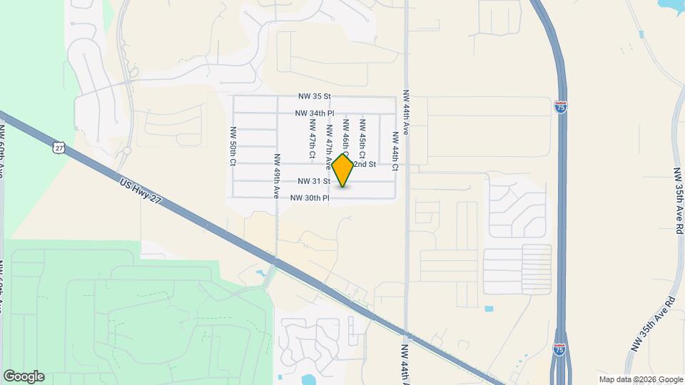 4645 NW 30th Pl Map and Location Details