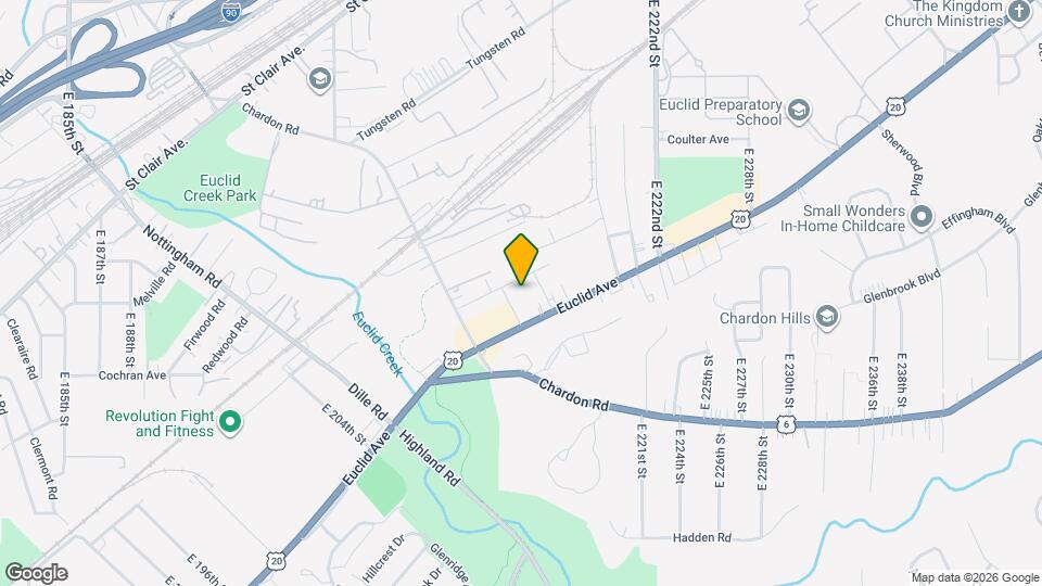 1541 E 212th St Map and Location Details