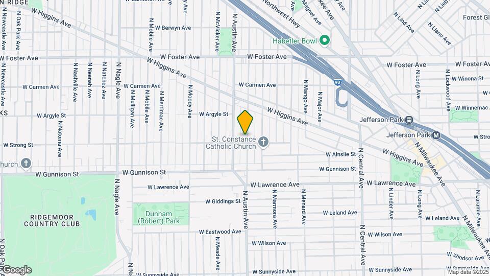 4912 N Mason Ave Map and Location Details