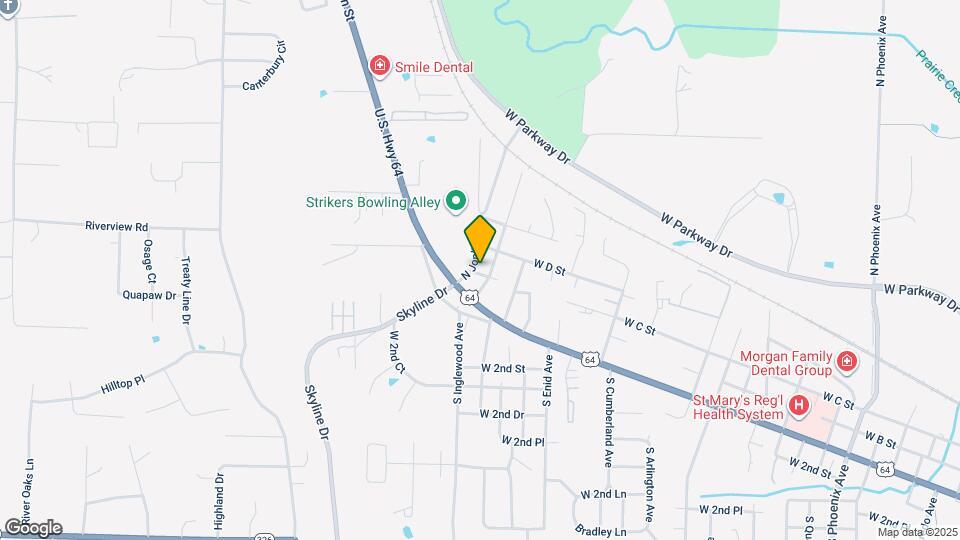 202 N Joplin Ave Map and Location Details