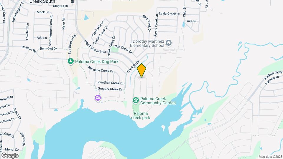 1717 Christopher Creek Dr Map and Location Details