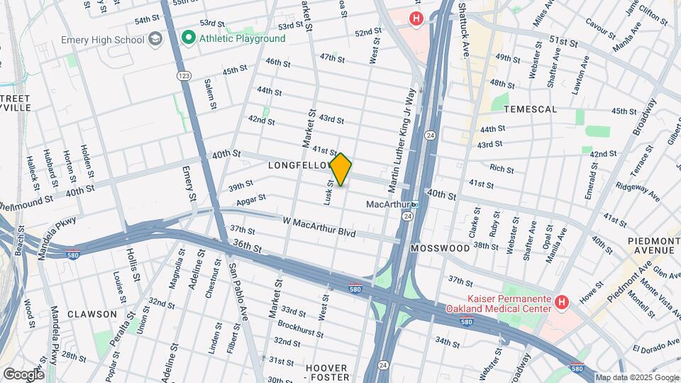 3877 West St Map and Location Details