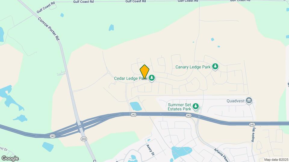 14463 Cedar Ledge Ln Map and Location Details