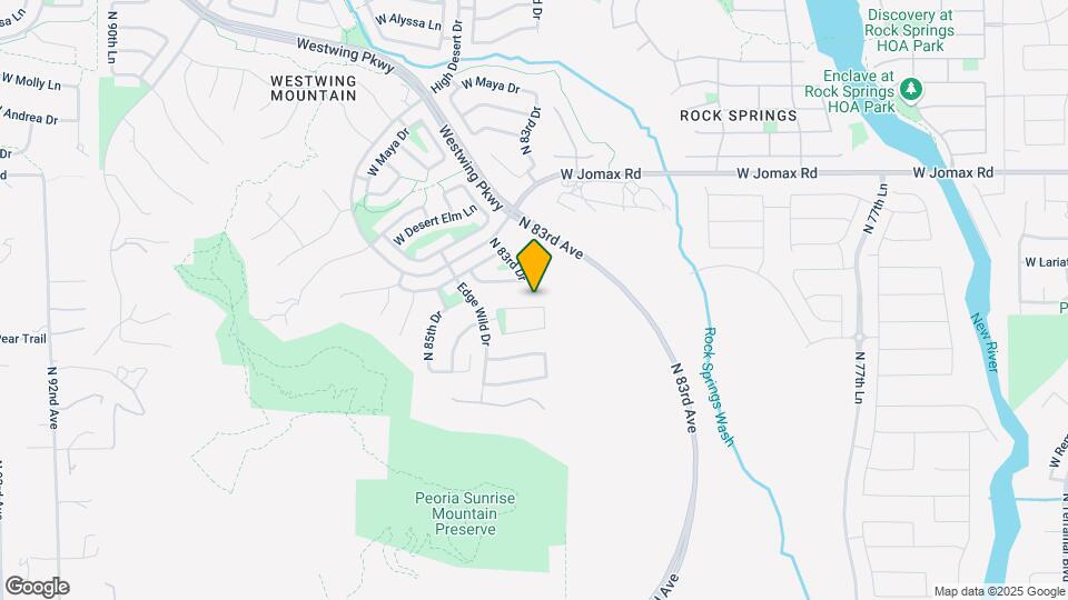 8340 W Staghorn Rd Mapa y Detalles de la Ubicación