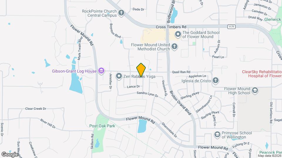3621 Nandina Dr Map and Location Details