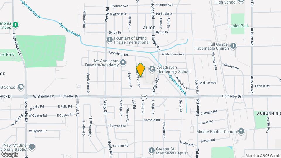 4588 Windward Dr Mapa y Detalles de la Ubicación
