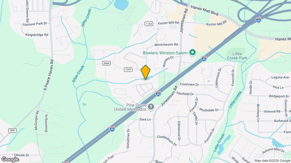 868 Silver Leaf Dr Map and Location Details