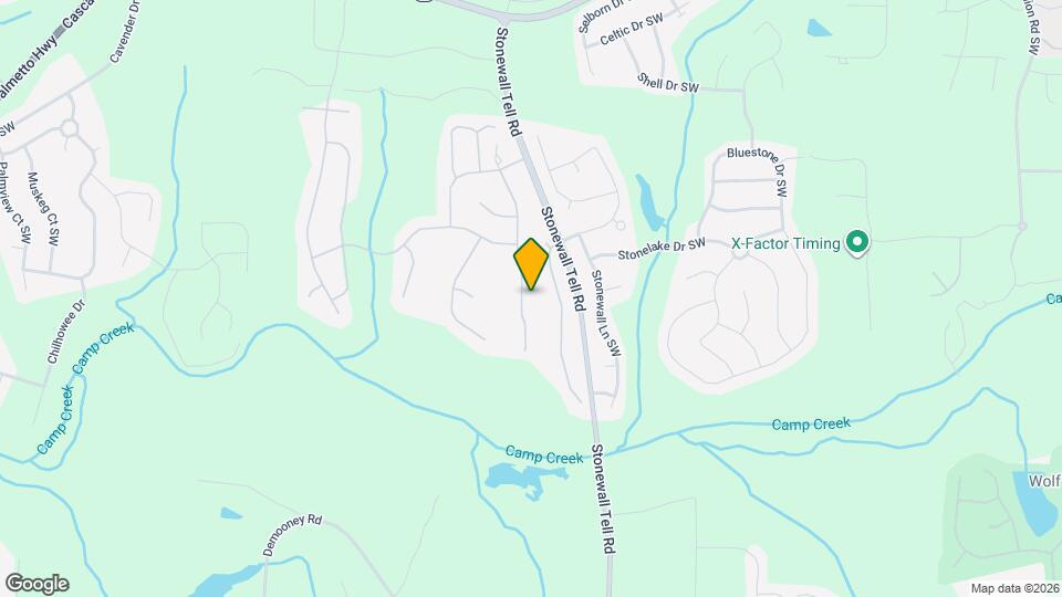 2888 Brookford Ln SW Map and Location Details