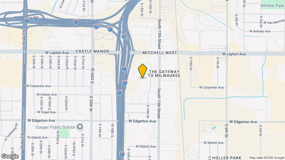 1453 W Barnard Ave Map and Location Details