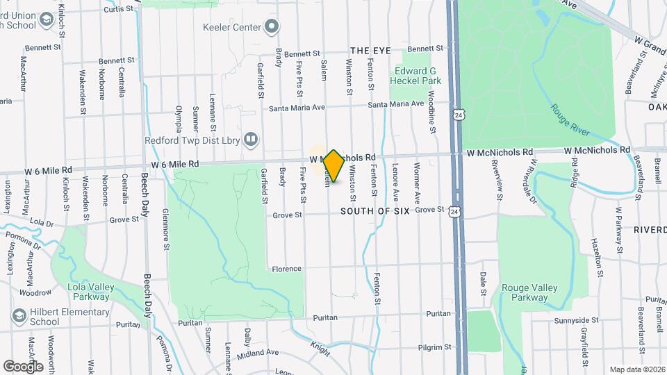 16878 Salem Map and Location Details