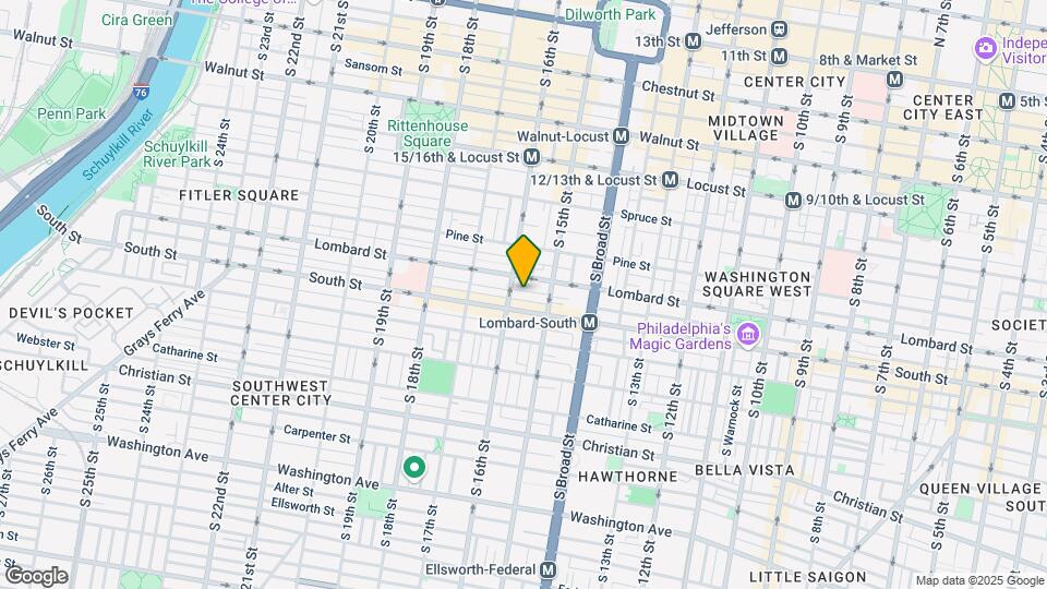 1532 Naudain St Map and Location Details