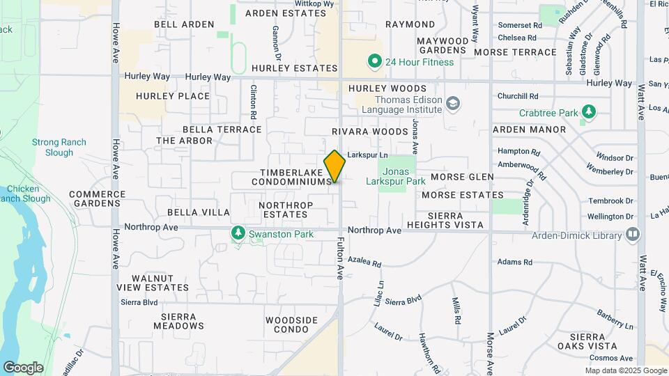 Timberlake Map and Location Details