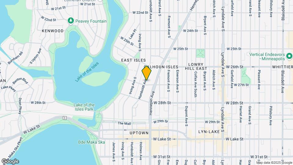 2649 Humboldt Ave S Mapa y Detalles de la Ubicación