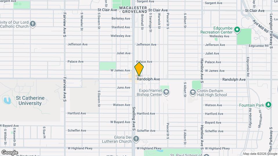 1561 Randolph Ave, Unit 1561b Map and Location Details