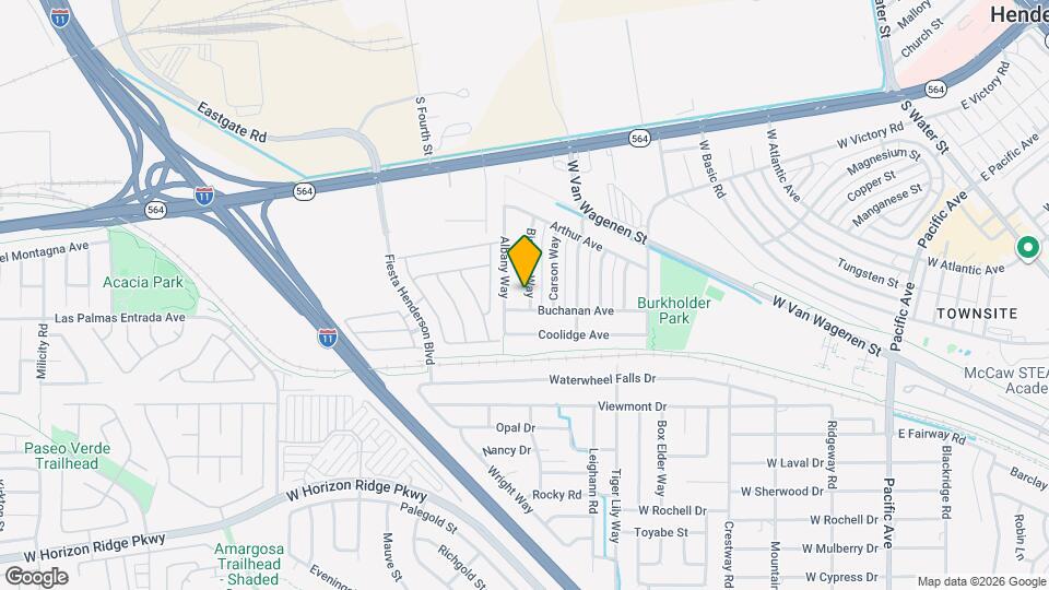256 Bismark Way Map and Location Details